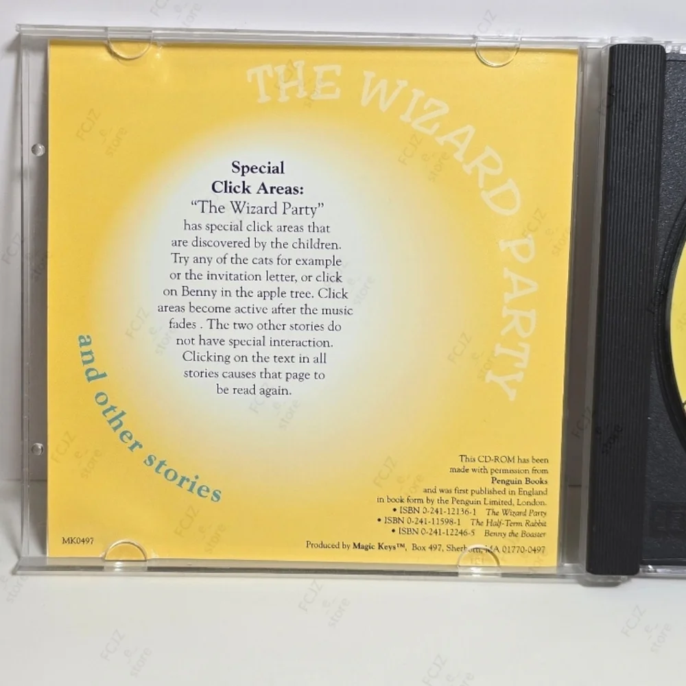 The Wizard Party and Other Stories - MAC/PC, CD-ROM, Windows 3.1/ MAC System...